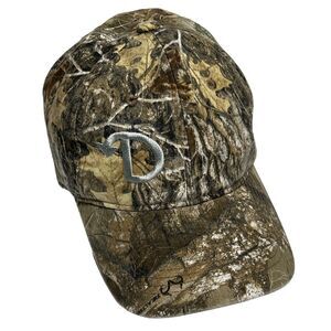 D Logo RealTree Camouflage Men's Hat Adjustable Ball Cap Baseball